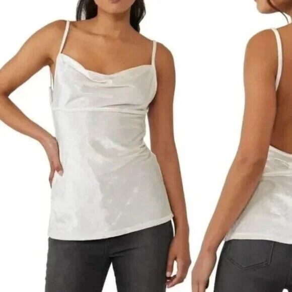 Free People All Night Velvet Tunic Champagne‎ - Picture 2 of 3